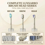 Luxxarro Calibre Sonic Electric Toothbrush – 5 Cleaning Modes, 60° Oscillation, USB-C Charging