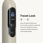 Sonický elektrický zubní kartáček Luxxarro Calibre – 5 režimů čištění, 60° oscilace, nabíjení přes USB-C