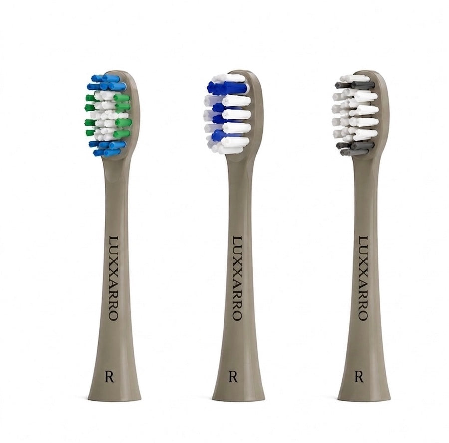Replacement Brush Heads for LUXXARRO Electric Toothbrush,4 pcs